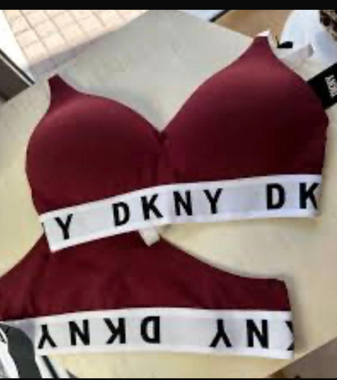 DKNY bralette set