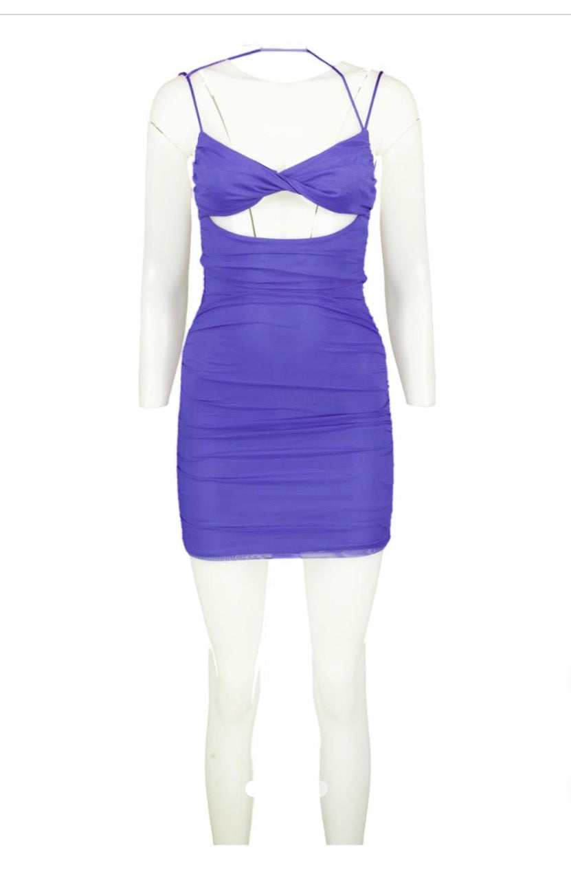 Ribbed Cocktail Dress