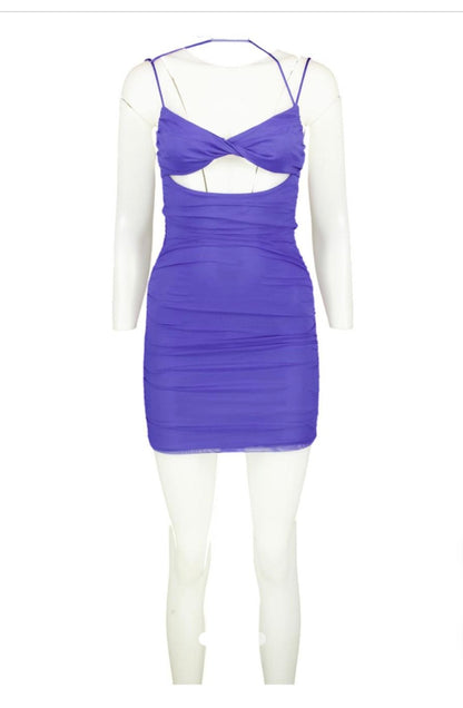 Ribbed Cocktail Dress