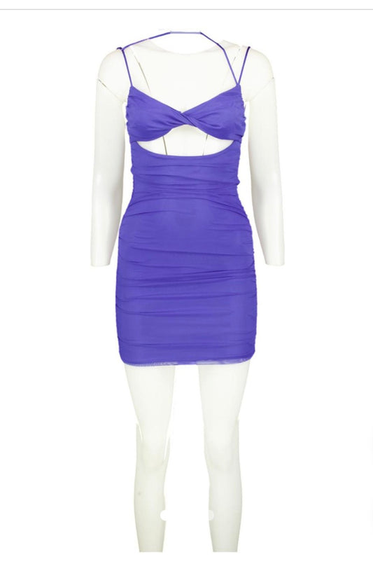 Ribbed Cocktail Dress