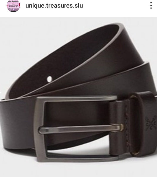 Men's Faux two-sided  Leather Belt