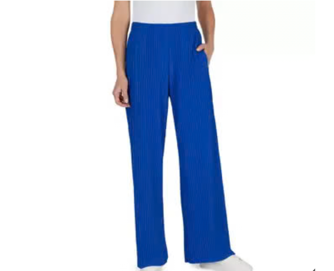 Teddi Rose Plisse Pull on Trousers