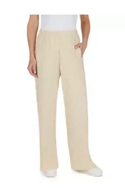 Teddi Rose Plisse Pull on Trousers