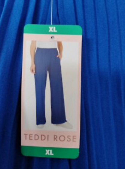 Teddi Rose Plisse Pull on Trousers
